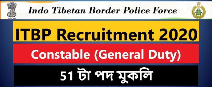 Apply For 51 Constable GD Recruitment Sports Quota in ITBP