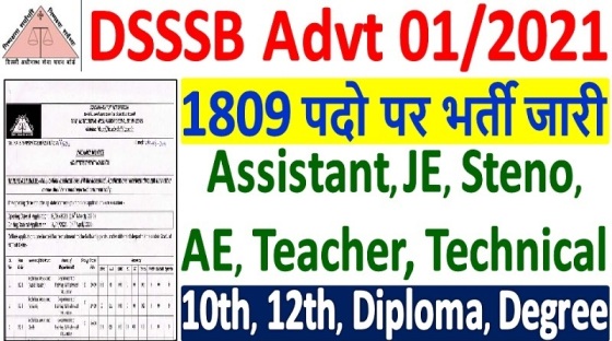 1809 Special Educator Personal Assistant Supervisor Posts In DSSSB 1