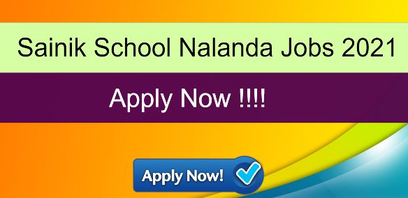 19 General Employee Nursing Sister Recruitment in Sainik School Nalanda 1