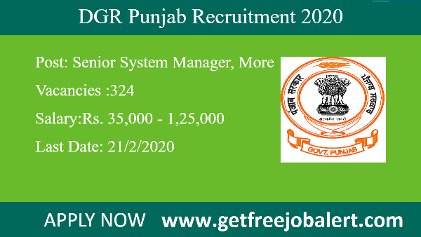 324 Technical Assistant Assistant Manager Posts In DGR Punjab 1