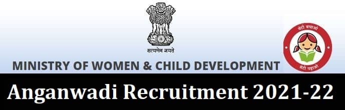 Anganwadi Supervisor Recruitment 2021 2954 Supervisor Posts 1