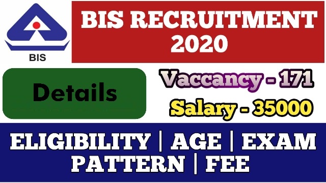 Apply For 171 Junior Secretariat Assistant Steno Posts In BIS 1