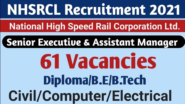 Apply For 61 Senior Executive Assistant Manager Posts In NHSRCL 1