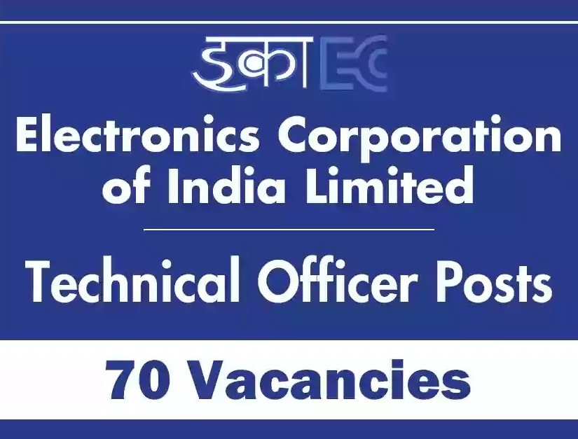 Apply For 70 Technical Officer Posts In ECIL Telangana 1