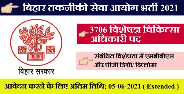 BTSC Bihar Recruitment 2021 1