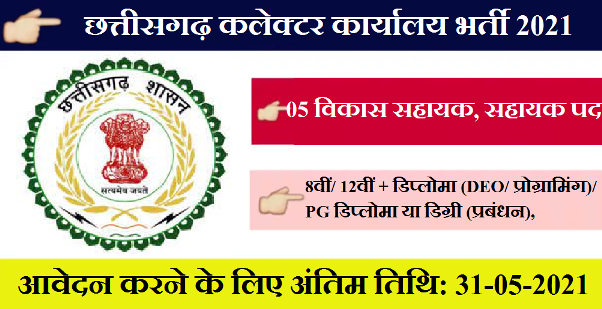 Collector Office Recruitment 2021 1