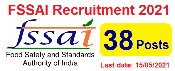 FSSAI Recruitment 2021 38 Manager Deputy Director Manager Post 1