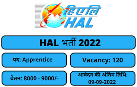 HAL Apprentice Recruitment 2022 120 Apprentice Recruitment Now 1