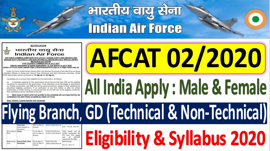 IAF Recruitment 2020 1