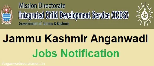 JK Anganwadi Recruitment 2021 ICDS Anganwadi Recruitment 1