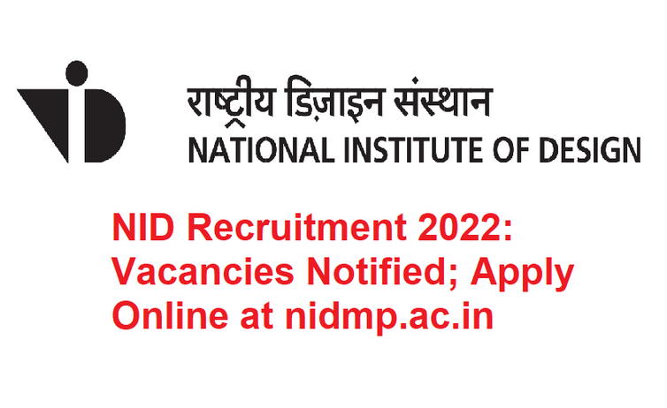 NIDMP Recruitment 2022 Various Recruitment including Deputy Registrar Now 1