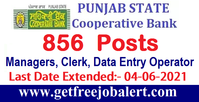 PSC Bank Recruitment 2021 856 Manager Officers and other posts 1 1