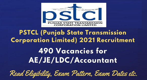 PSPCL Recruitment 2021 490 Engineer LDC and various posts 1