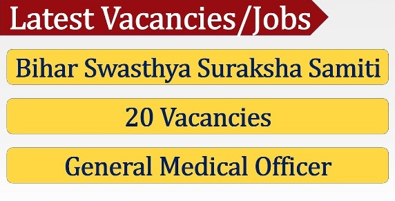 Recruitment For 20 General Medical Officer In BSSS 1