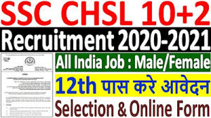 Recruitment Notice For SSC CHSL 102 Exam 2020 Apply Online 1