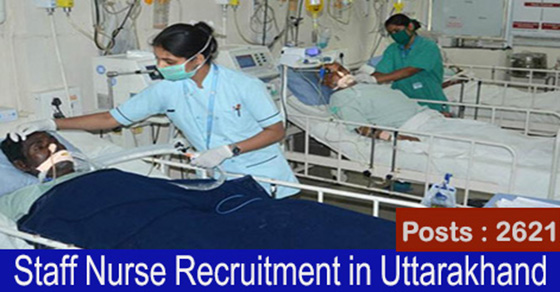 UBTER Recruitment 2021 2621 Staff Nurse Re Open Post 1