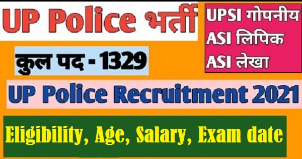 UP Police Recruitment 2021 1