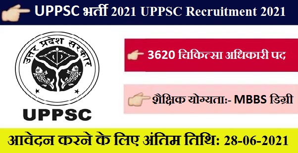 UPPSC Recruitment 2021 UPPSC 2021 Apply Now 1