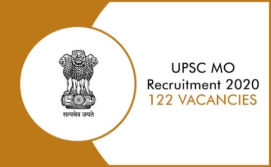 UPSC MO Recruitment 2020 1